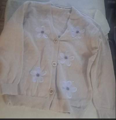 Veste fleurie beige extra large (H1Y 3E9), View more
