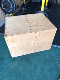 Wooden Exercise Box