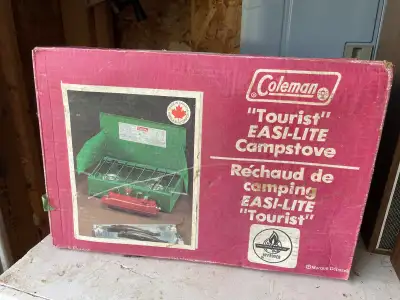 Coleman oil camp stove , View more