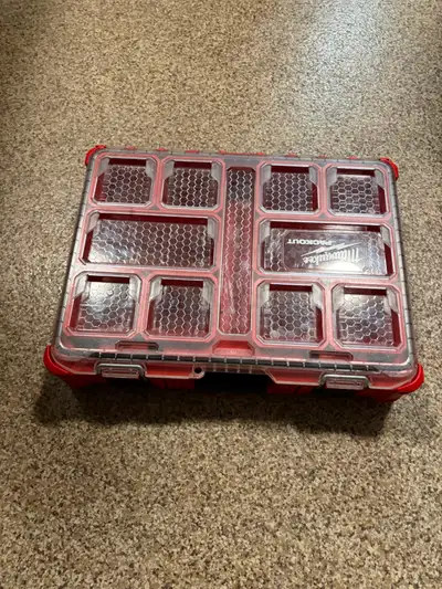 Milwaukee Packout 11 Compartment Portable Small Parts Orgainzer, View more