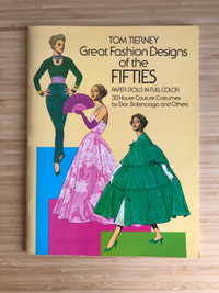 Great Fashion Designs of the Fifties: Paper Dolls in Full Color