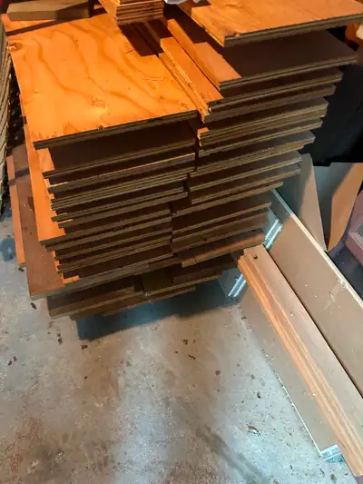 ⅝ x 10" x 96" plywood slats. Approx. 50 pieces. Free to a good home. No delivery. Pick up has to be...