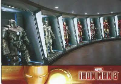 2013 Upper Deck Iron Man 3 Movie Card Set and Free Case, View more