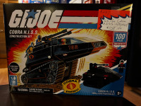 G.I. Joe COBRA H.I.S.S. Construction Set 100 Piece NEW Booth 279