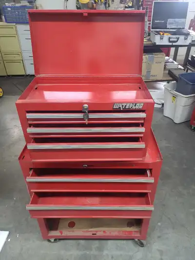 Tool cabinet and top chest 26 inch wide. TWO AVAILABLE., View more