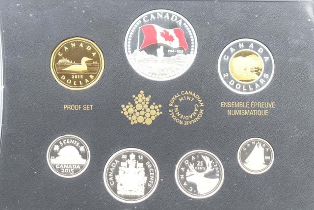 2015 CANADA PROOF FINE SILVER DOUBLE DOLLAR SET - 50TH DELUXE in Arts & Collectibles in City of Montréal