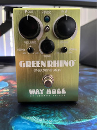 Overdrive Pedal, Way Huge Green Rhino