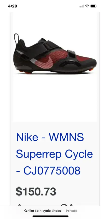 Spin shoes size 10 men’s , just needs clips if preferred .
