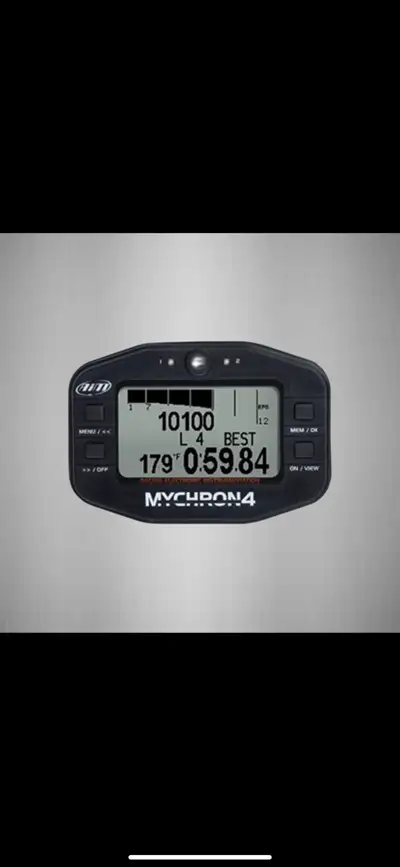 Mychron 4 for sale with RPM wire. Was used for go kart racing. Have some other go kart accessories f...