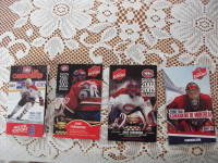 Old Montreal Canadiens Pocket Schedules