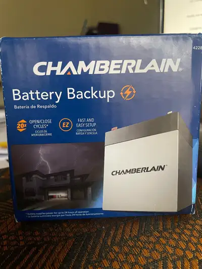 Chamberlain Battery Backup (LiftMaster & Craftsman too), View more