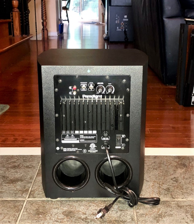 Paradigm 10" 300 Watt Peak Powered Subwoofer PDR10 v4 Speakers