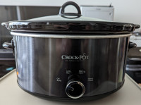 Crock Pot slow cooker 6qt