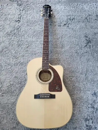 Epiphone AJ-220SCE Acoustic Electric Guitar, View more