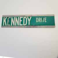Kennedy Drive - New York Street Sign