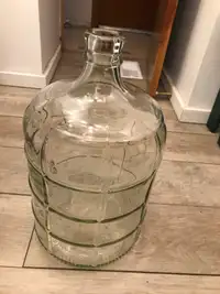 Vintage Glass Jug Wine or water or Beer