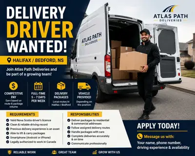Delivery Driver, View more