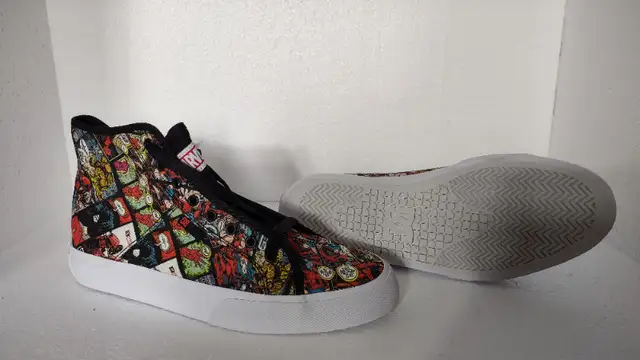 MEN'S MARVEL DEADPOOL X DC MANUAL HI SHOES in Men's Shoes in Belleville - Image 4