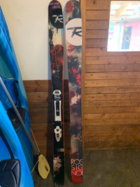 Rossignol S7 Skis with Marker Baron Resort/Backcountry Bindings