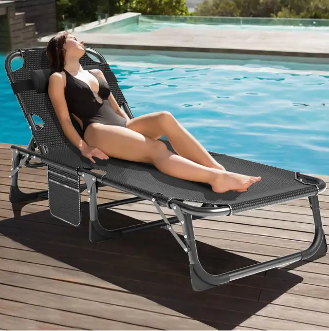 Brand New Folding Lounge Chairs – Perfect for Outdoor Relaxation in Patio & Garden Furniture in Strathcona County - Image 7