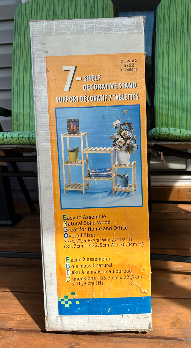 7-Shelf Decorative Plant Stand in Home Décor & Accents in Calgary