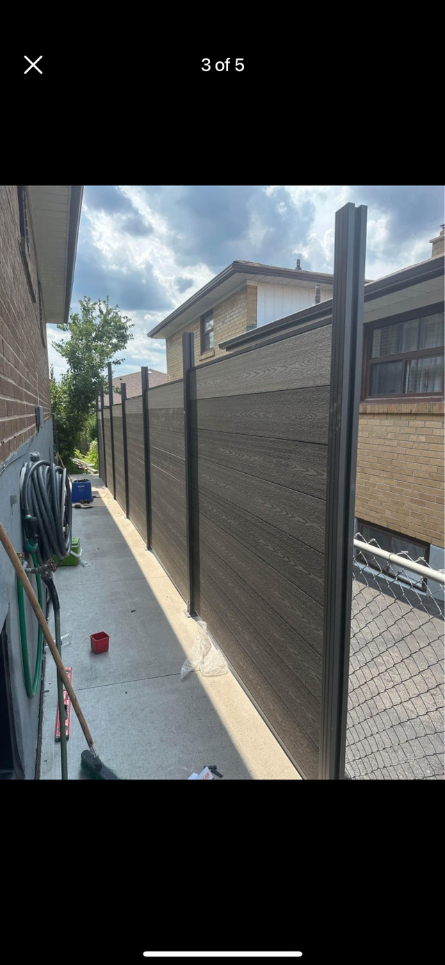 Wpc Composite fence(Privacy Fence)-BEST PRICE  in Decks & Fences in City of Toronto - Image 4