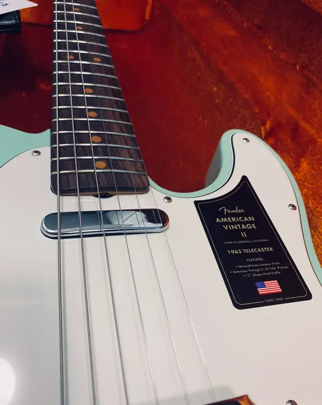 Fender American vintage ll 1963 telecaster 2023 in Guitars in City of Toronto - Image 4