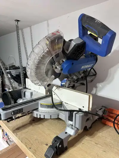 Kobalt  Corded Mitre Saw + Stand, View more