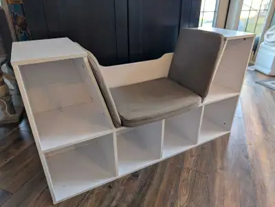 kids bookshelf/chair, View more