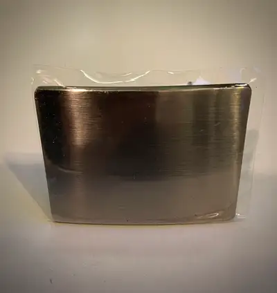 ▪️BRAND NEW Belt Buckle • Stainless Steel • Plain • Create Your Own • BRAND NEW Dimensions: 3” x 2 1...