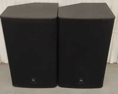 Excellent condition EV (Electrovoice) ELX 115 professional audio passive 15" 2-way pa speakers. 12 a...