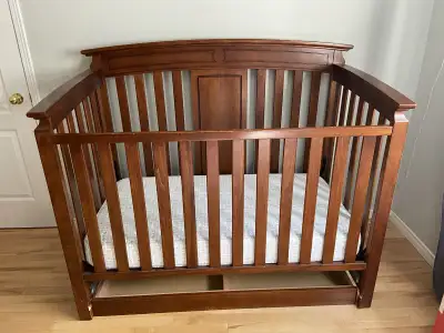 Crib with mattress, View more