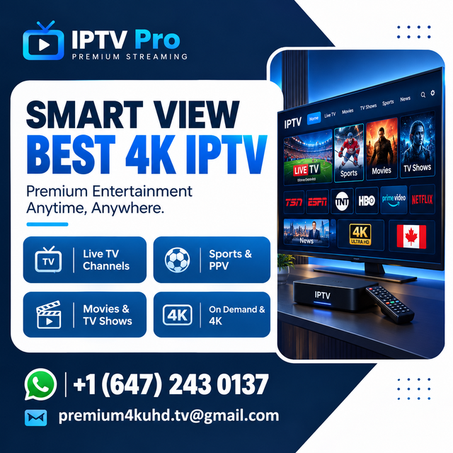 ENJOY SMOOTH 4K T\/ ENTERTAINMENT!!