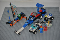 LEGO Ice Surfer,  Speed Dragster and Turbo Champs