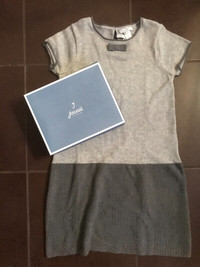 New Sweater Dress size 8-10 (cotton and cashmere )