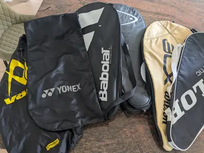 Racquet covers (for tennis racquets) - different brands, View more