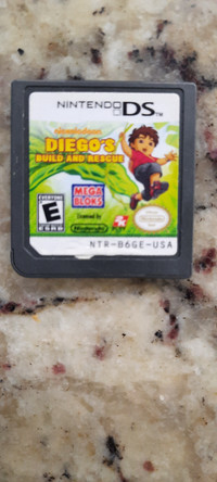 Diego's build and rescue DS game