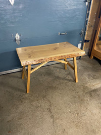 NEW Live Edge Wood Bench / Coffee Table