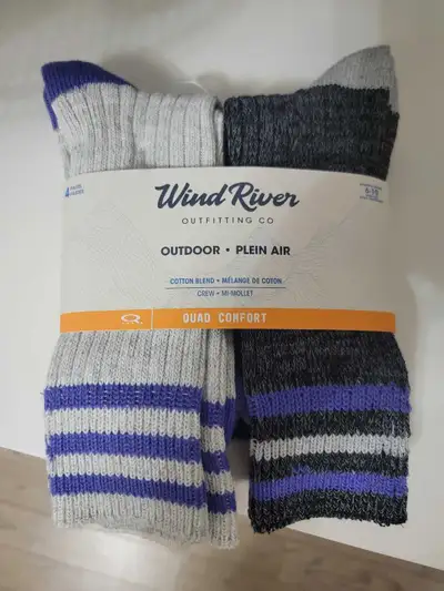 Wind River socks pack of 4 - super warm, View more