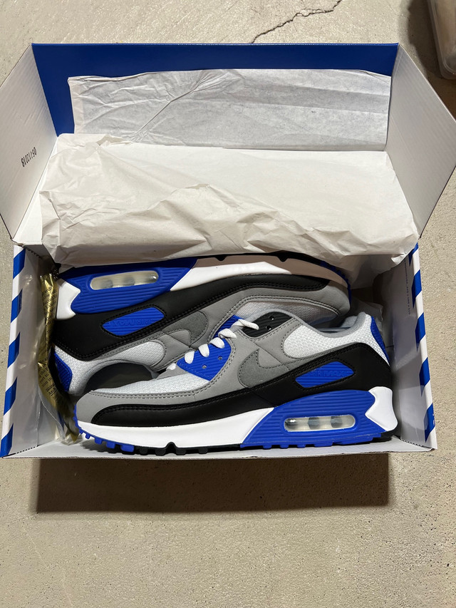 Nike Air Max 90 Recraft Royal Blue DS Size 9 Mens in Men's Shoes in Markham / York Region - Image 2