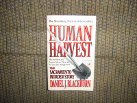 HUMAN HARVEST BY DANIEL J. BLACKBURN BOOK
