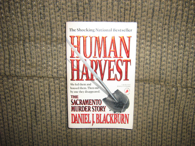 HUMAN HARVEST BY DANIEL J. BLACKBURN BOOK in Non-fiction in Belleville