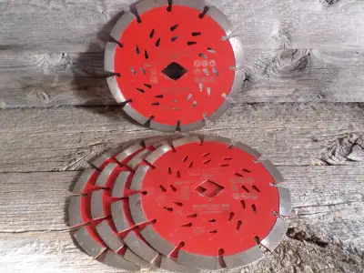 Set of 5 Hilti Masonry Diamond Blades, View more