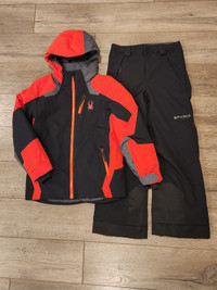 Spyder Kids Ski Jacket and Pants (New) - 10