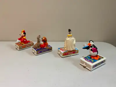 McDonald's 1998 VHS Mobile Figurines $3 each, p/u Calgary NW, View more