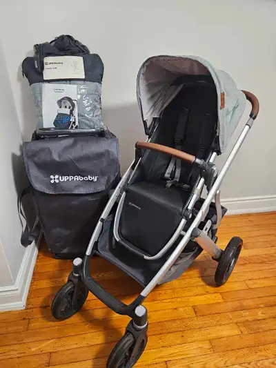 Uppababy Vista V2 with accessories LIKE NEW!, View more