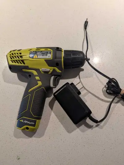 RYOBI 8V Lithium-Ion Cordless Drill Kit with Charger, View more