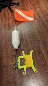 scuba diving flag, Kit de flotteur avec corde