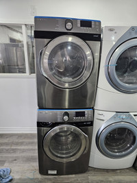 WOW SAMSUNG 27 w front load washer electric dryer