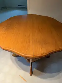 table chêne massif